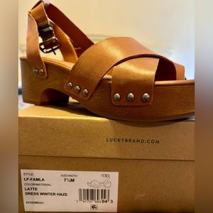 Lucky Brand Clog Sandals